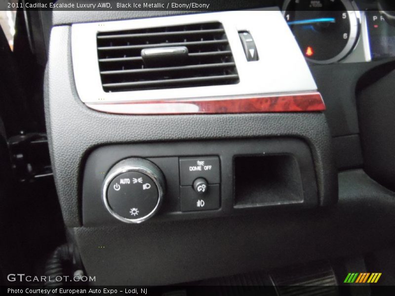 Black Ice Metallic / Ebony/Ebony 2011 Cadillac Escalade Luxury AWD