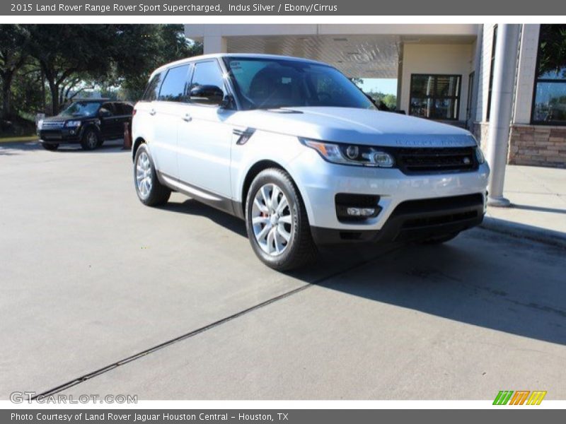 Indus Silver / Ebony/Cirrus 2015 Land Rover Range Rover Sport Supercharged