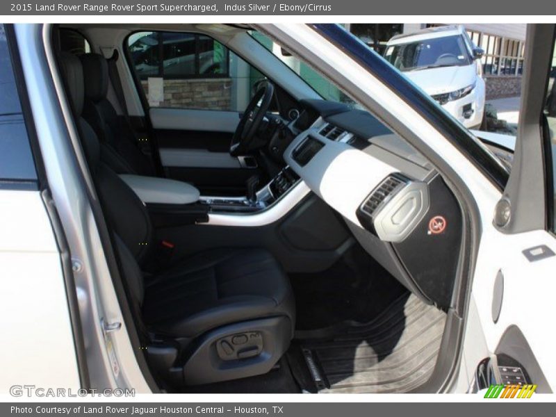 Indus Silver / Ebony/Cirrus 2015 Land Rover Range Rover Sport Supercharged