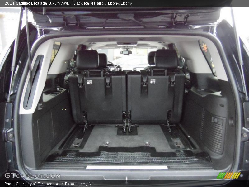 Black Ice Metallic / Ebony/Ebony 2011 Cadillac Escalade Luxury AWD