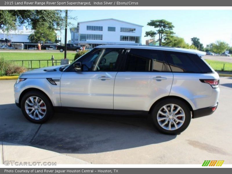 Indus Silver / Ebony/Cirrus 2015 Land Rover Range Rover Sport Supercharged