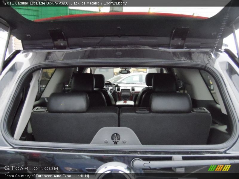 Black Ice Metallic / Ebony/Ebony 2011 Cadillac Escalade Luxury AWD