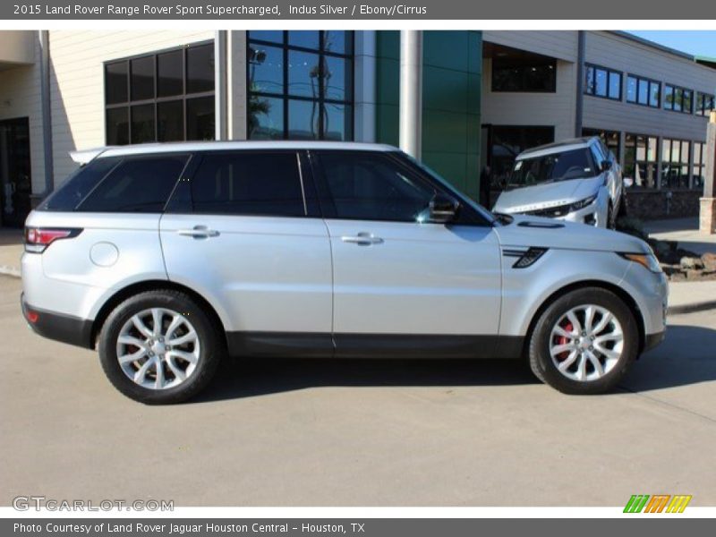 Indus Silver / Ebony/Cirrus 2015 Land Rover Range Rover Sport Supercharged