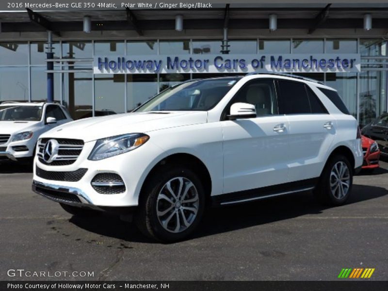 Polar White / Ginger Beige/Black 2016 Mercedes-Benz GLE 350 4Matic