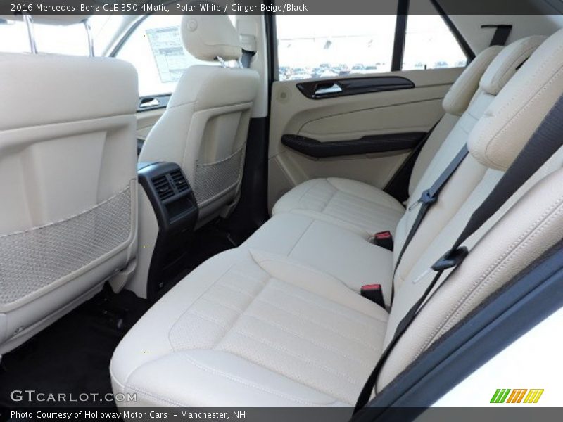 Rear Seat of 2016 GLE 350 4Matic