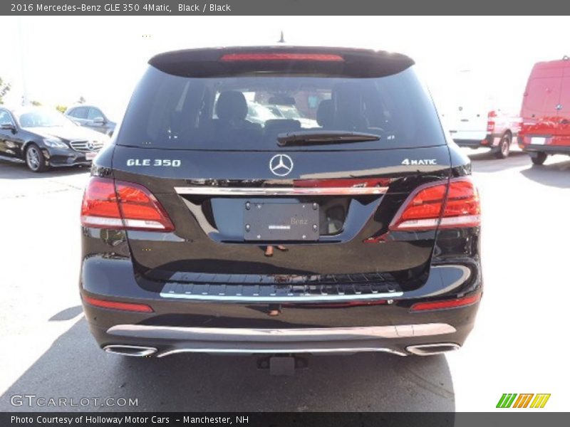 Black / Black 2016 Mercedes-Benz GLE 350 4Matic