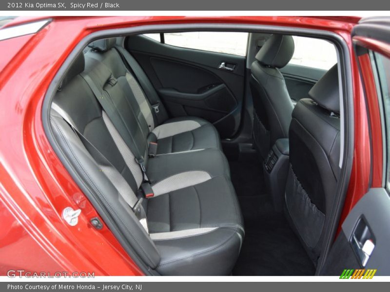 Spicy Red / Black 2012 Kia Optima SX