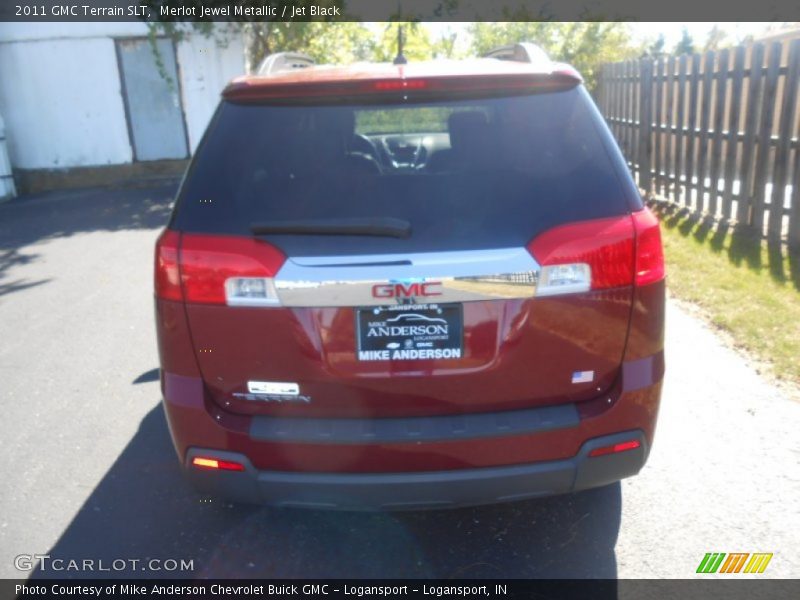 Merlot Jewel Metallic / Jet Black 2011 GMC Terrain SLT
