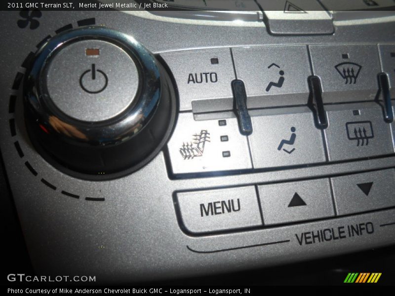 Merlot Jewel Metallic / Jet Black 2011 GMC Terrain SLT