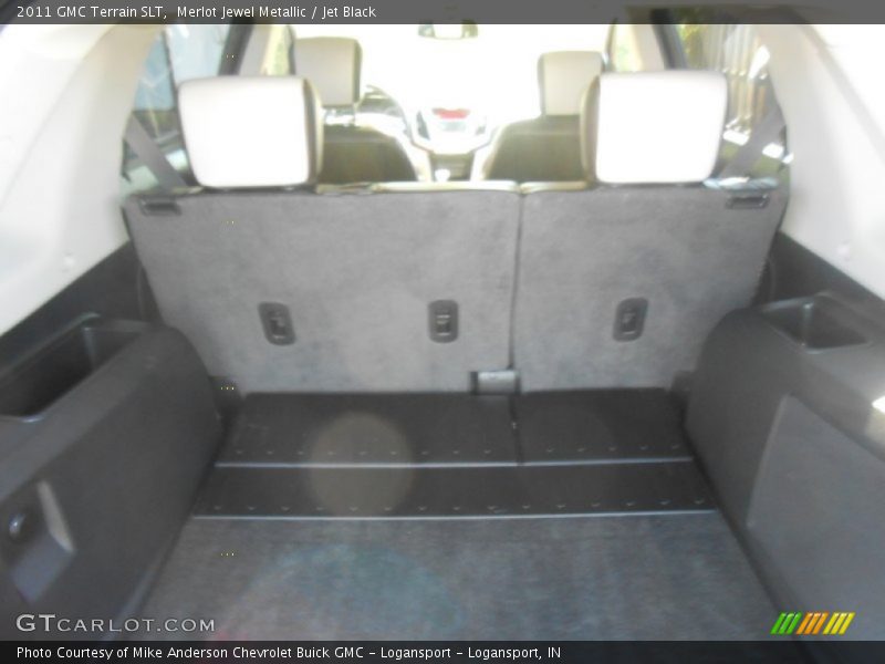 Merlot Jewel Metallic / Jet Black 2011 GMC Terrain SLT