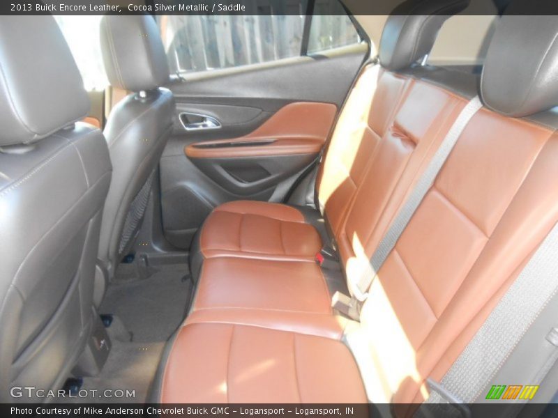 Cocoa Silver Metallic / Saddle 2013 Buick Encore Leather
