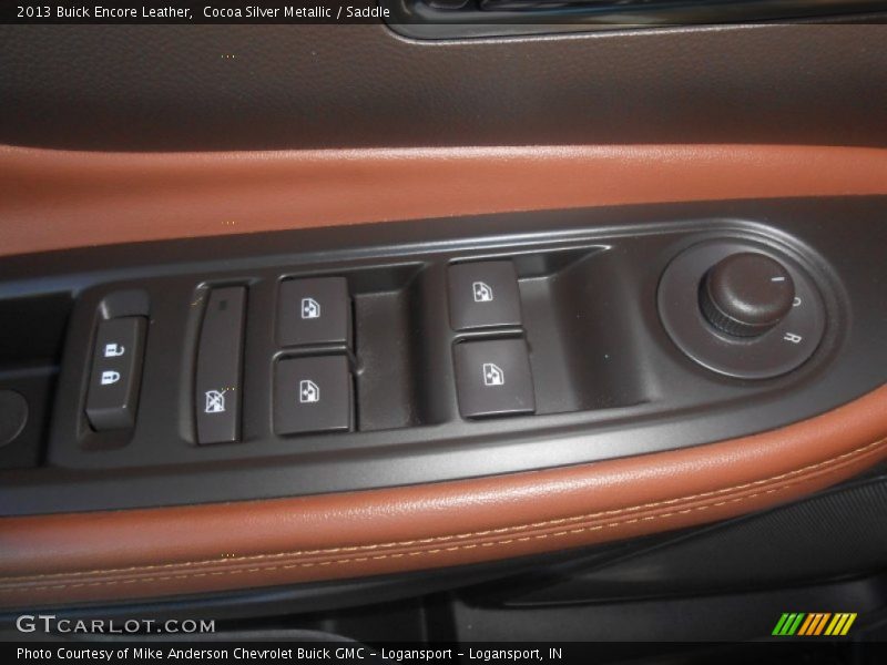 Cocoa Silver Metallic / Saddle 2013 Buick Encore Leather