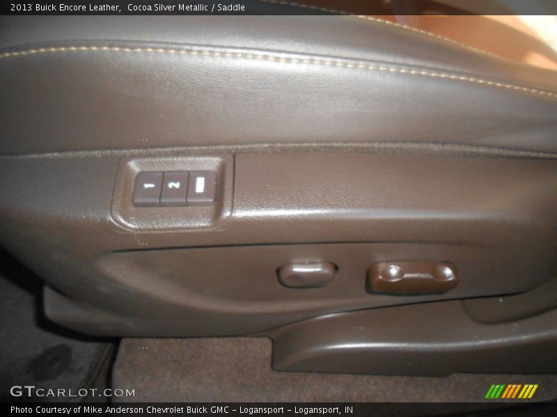 Cocoa Silver Metallic / Saddle 2013 Buick Encore Leather