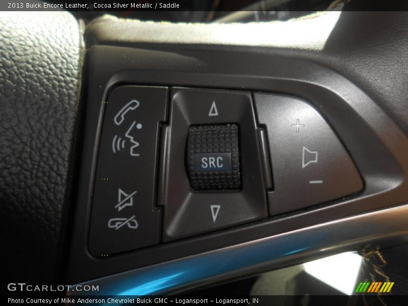 Cocoa Silver Metallic / Saddle 2013 Buick Encore Leather