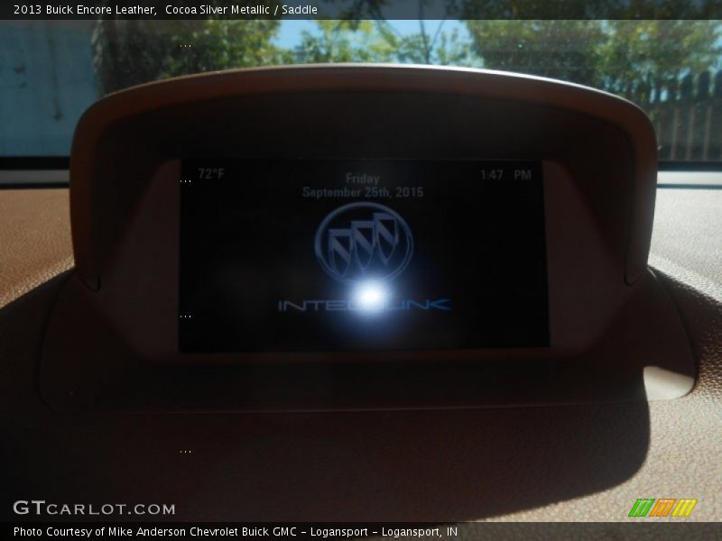 Cocoa Silver Metallic / Saddle 2013 Buick Encore Leather