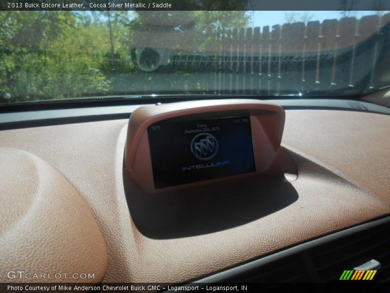 Cocoa Silver Metallic / Saddle 2013 Buick Encore Leather