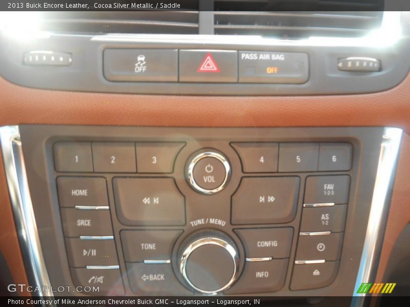 Cocoa Silver Metallic / Saddle 2013 Buick Encore Leather