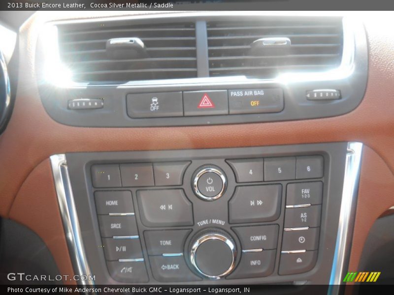 Cocoa Silver Metallic / Saddle 2013 Buick Encore Leather