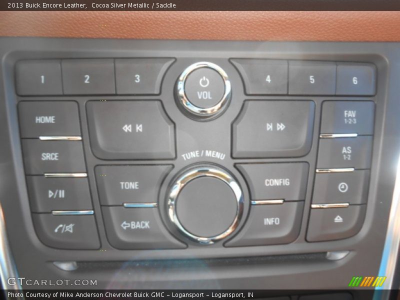 Cocoa Silver Metallic / Saddle 2013 Buick Encore Leather
