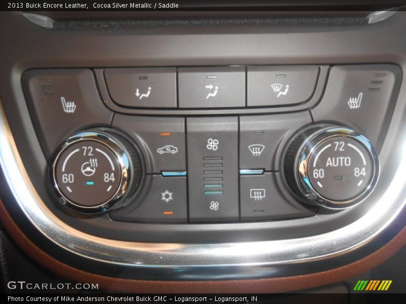 Cocoa Silver Metallic / Saddle 2013 Buick Encore Leather