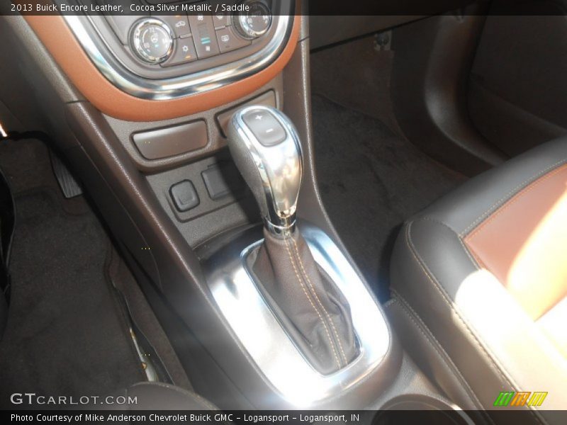 Cocoa Silver Metallic / Saddle 2013 Buick Encore Leather