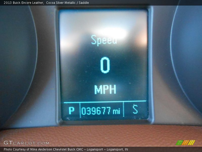 Cocoa Silver Metallic / Saddle 2013 Buick Encore Leather