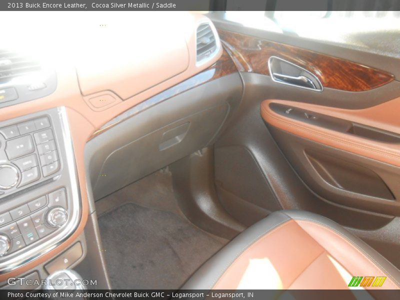 Cocoa Silver Metallic / Saddle 2013 Buick Encore Leather