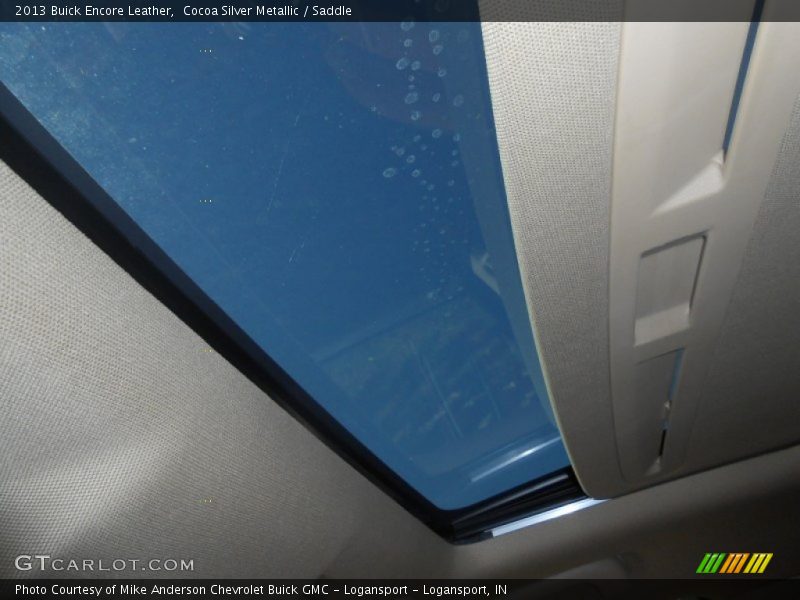 Cocoa Silver Metallic / Saddle 2013 Buick Encore Leather