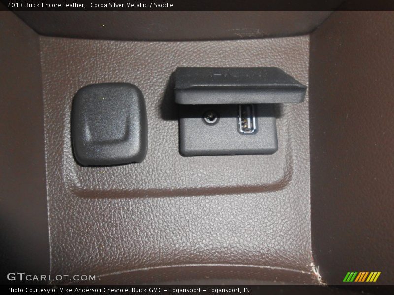Cocoa Silver Metallic / Saddle 2013 Buick Encore Leather
