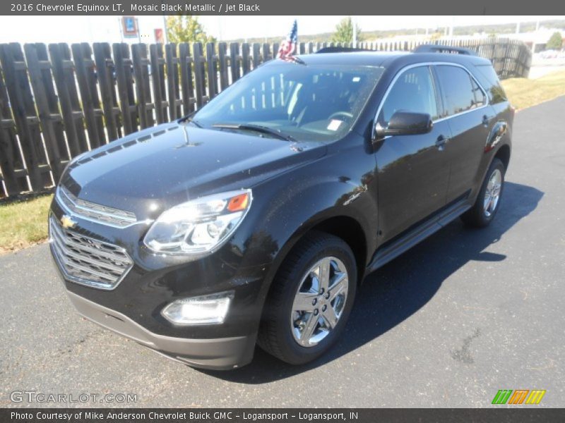 Mosaic Black Metallic / Jet Black 2016 Chevrolet Equinox LT
