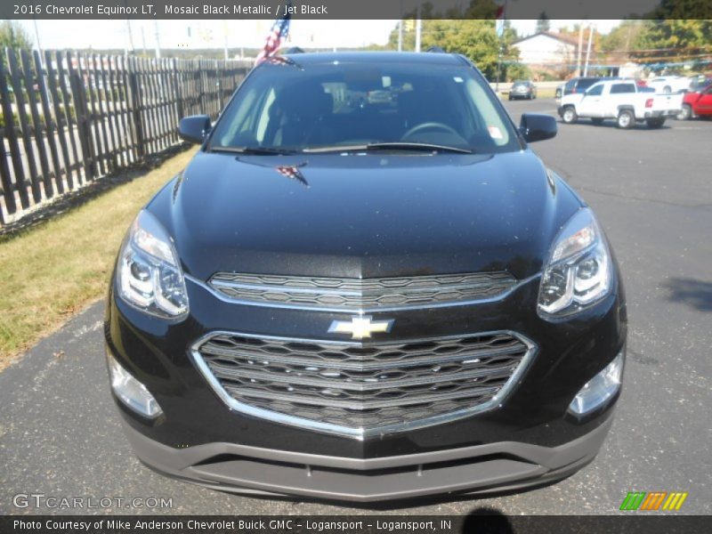 Mosaic Black Metallic / Jet Black 2016 Chevrolet Equinox LT