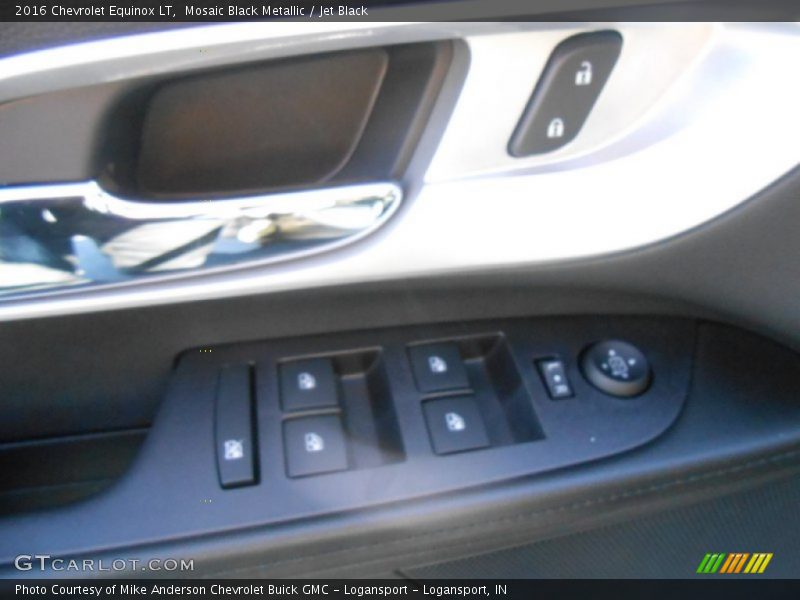 Mosaic Black Metallic / Jet Black 2016 Chevrolet Equinox LT