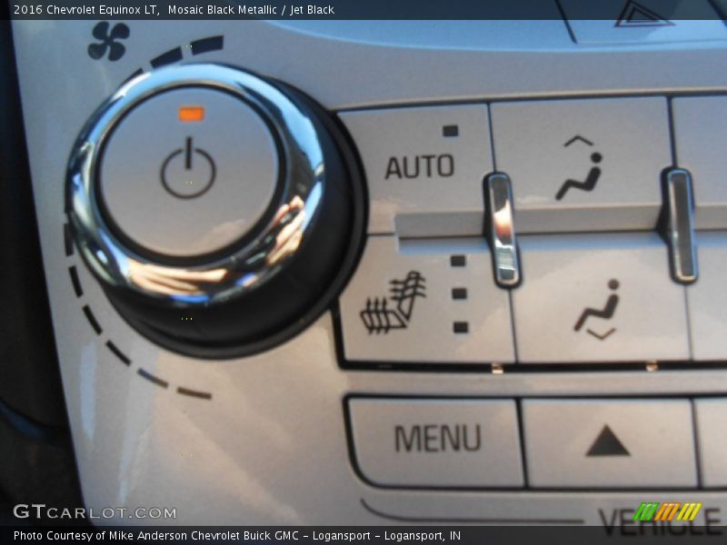 Mosaic Black Metallic / Jet Black 2016 Chevrolet Equinox LT
