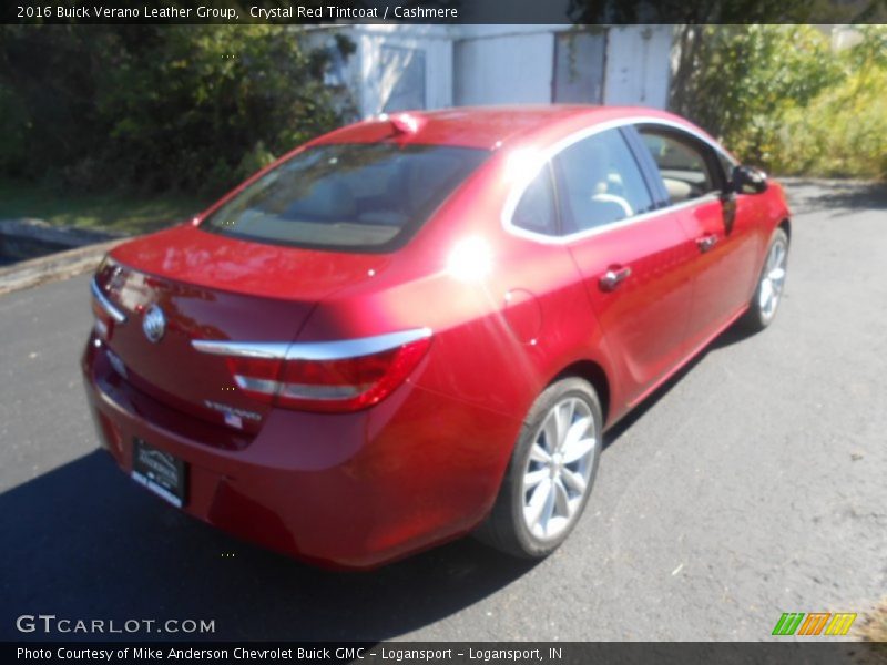 Crystal Red Tintcoat / Cashmere 2016 Buick Verano Leather Group