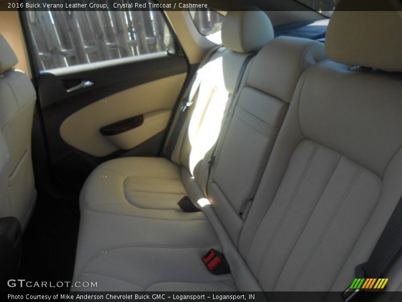 Crystal Red Tintcoat / Cashmere 2016 Buick Verano Leather Group