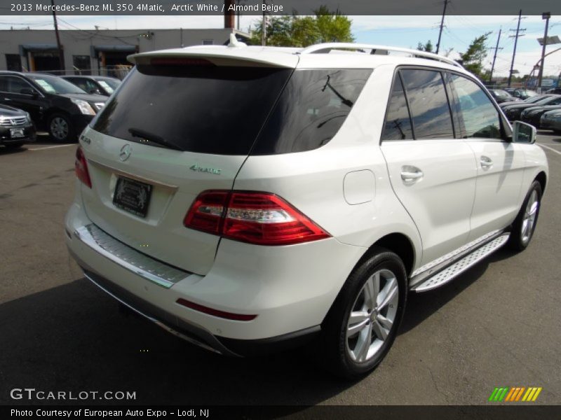 Arctic White / Almond Beige 2013 Mercedes-Benz ML 350 4Matic