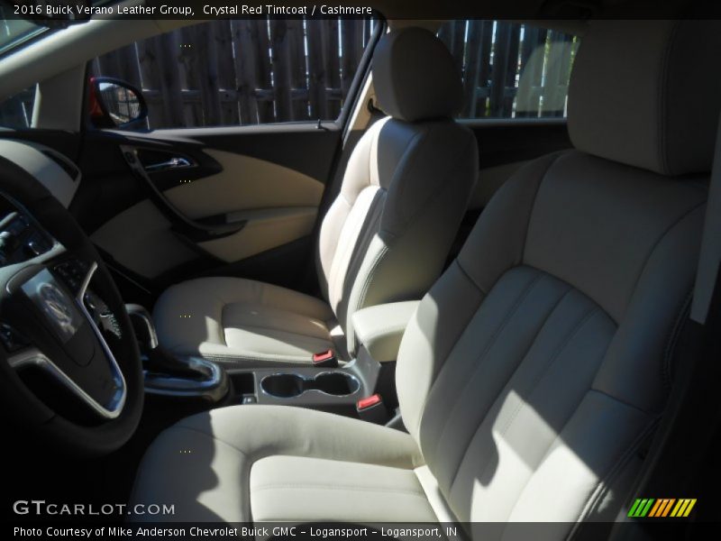 Crystal Red Tintcoat / Cashmere 2016 Buick Verano Leather Group