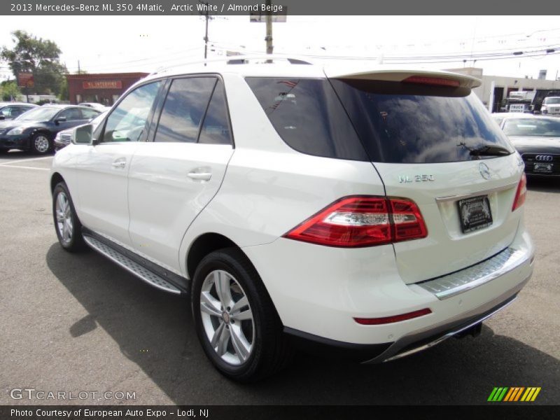 Arctic White / Almond Beige 2013 Mercedes-Benz ML 350 4Matic