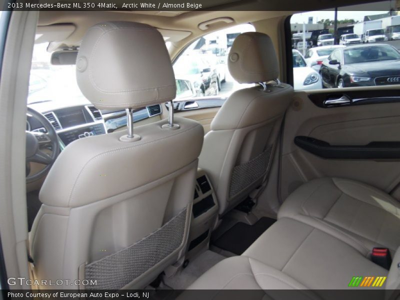 Arctic White / Almond Beige 2013 Mercedes-Benz ML 350 4Matic