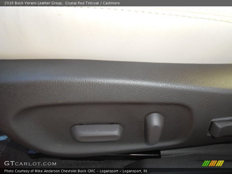Crystal Red Tintcoat / Cashmere 2016 Buick Verano Leather Group