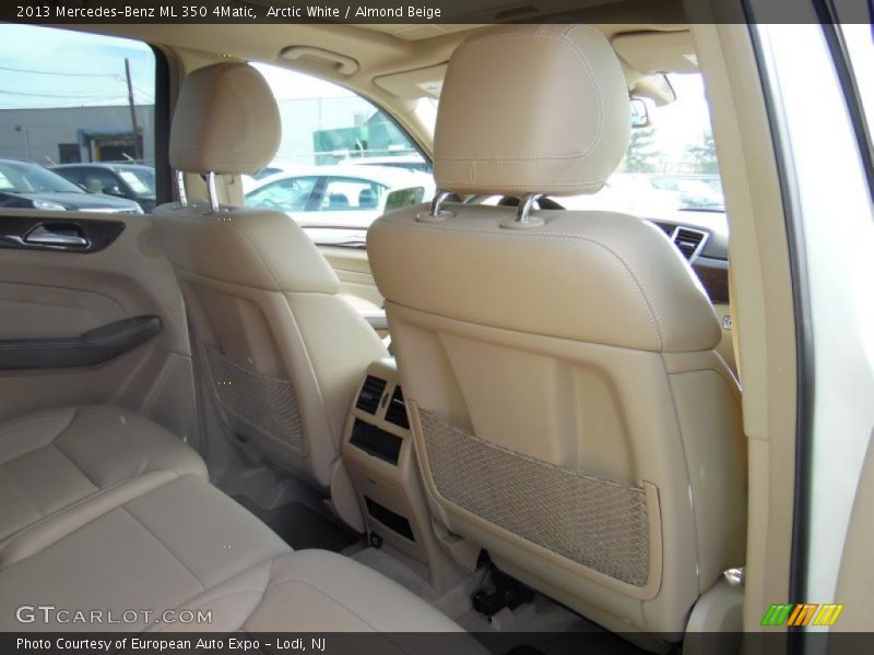 Arctic White / Almond Beige 2013 Mercedes-Benz ML 350 4Matic