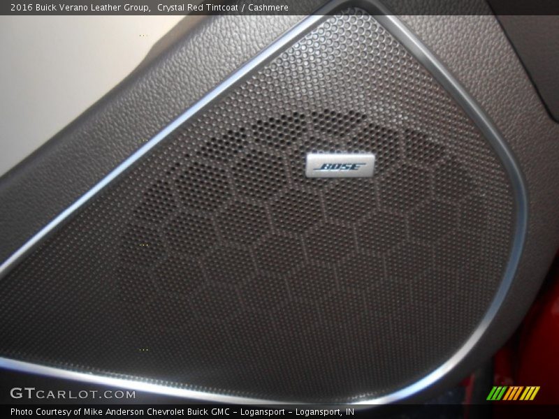 Crystal Red Tintcoat / Cashmere 2016 Buick Verano Leather Group