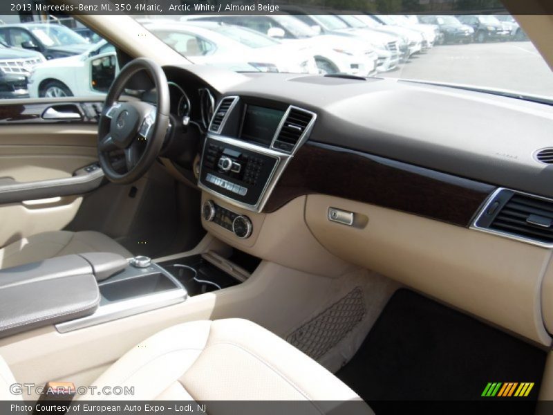 Arctic White / Almond Beige 2013 Mercedes-Benz ML 350 4Matic