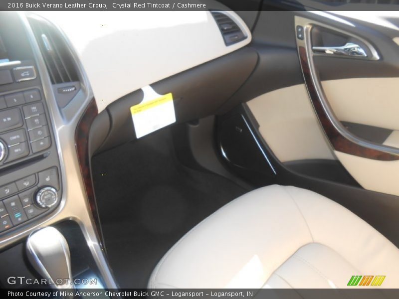 Crystal Red Tintcoat / Cashmere 2016 Buick Verano Leather Group