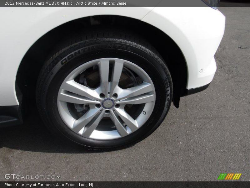 Arctic White / Almond Beige 2013 Mercedes-Benz ML 350 4Matic