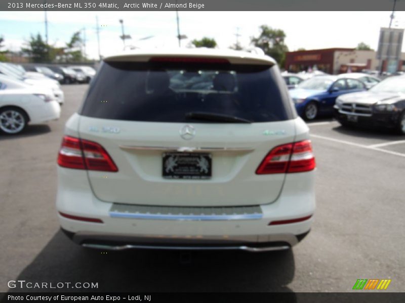 Arctic White / Almond Beige 2013 Mercedes-Benz ML 350 4Matic