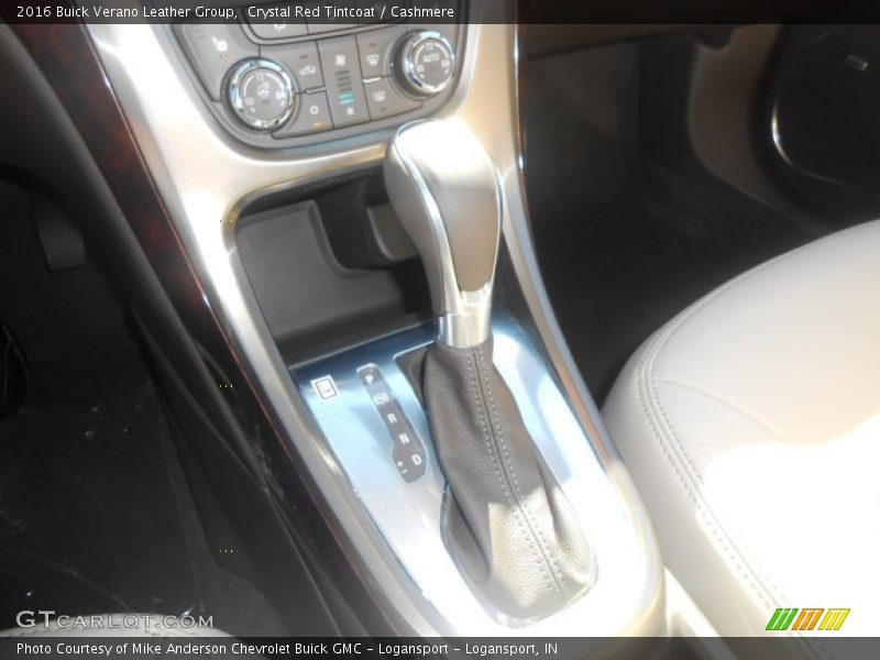 Crystal Red Tintcoat / Cashmere 2016 Buick Verano Leather Group