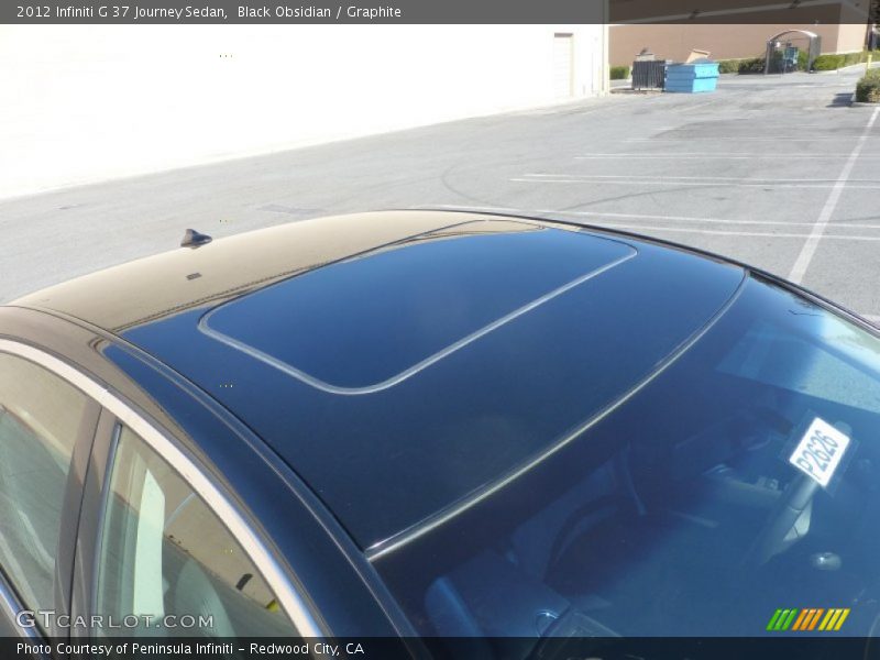 Black Obsidian / Graphite 2012 Infiniti G 37 Journey Sedan