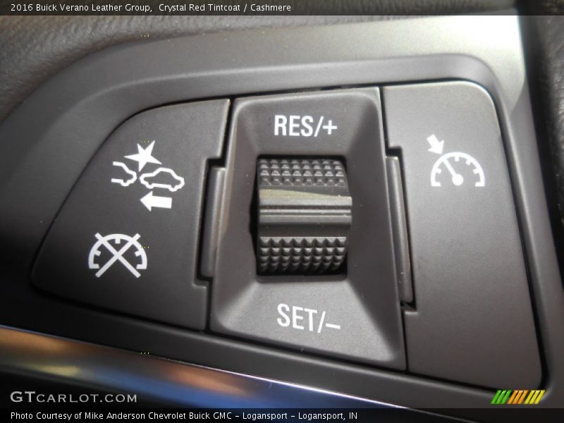Crystal Red Tintcoat / Cashmere 2016 Buick Verano Leather Group