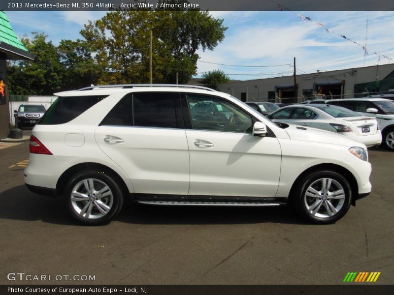 Arctic White / Almond Beige 2013 Mercedes-Benz ML 350 4Matic